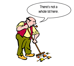 There's not a lot here.